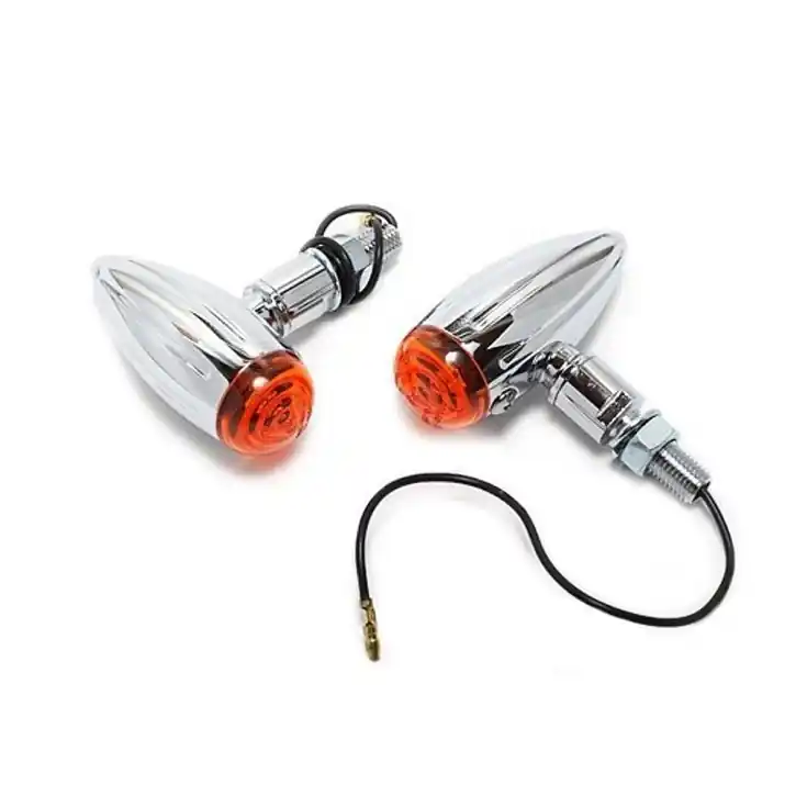 Bullet Blinker - Chrom Mini Grooved L, ECE Mega-Angebot