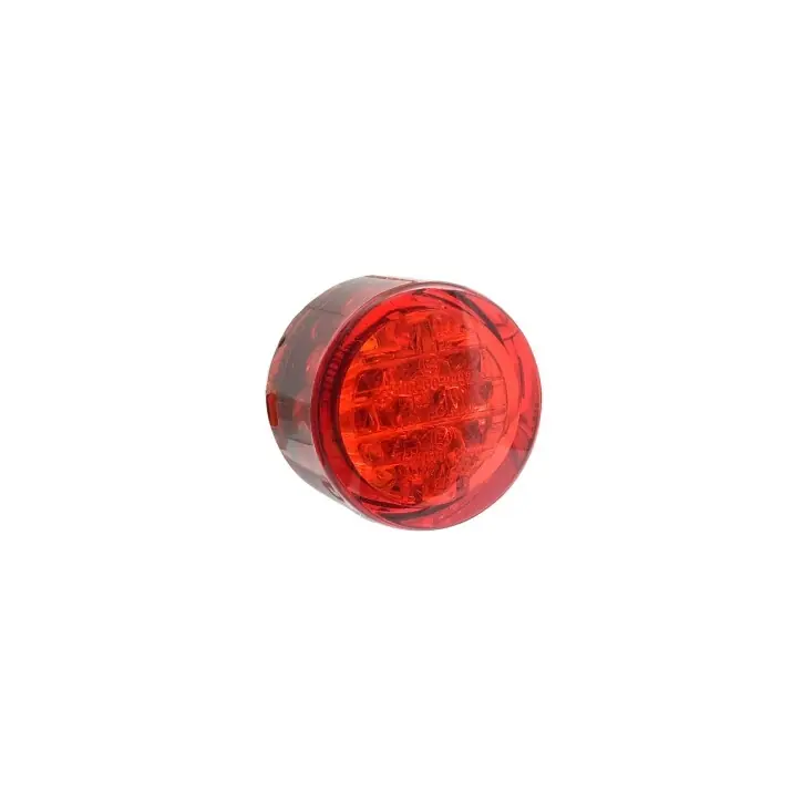 Versand Am Gleichen Tag Micro-Rücklicht Dwarf Rot 19 mm, ECE