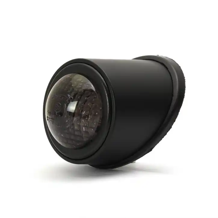 Single Tail Rücklicht LED schwarz smoke, ECE Preis Gesenkt