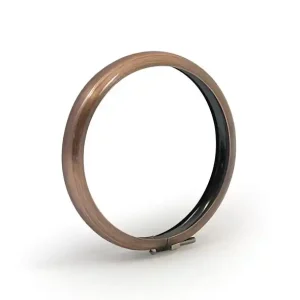4 1/2" Zoll Lampenring Kupfer für Bates Style Scheinwerfer Angebot