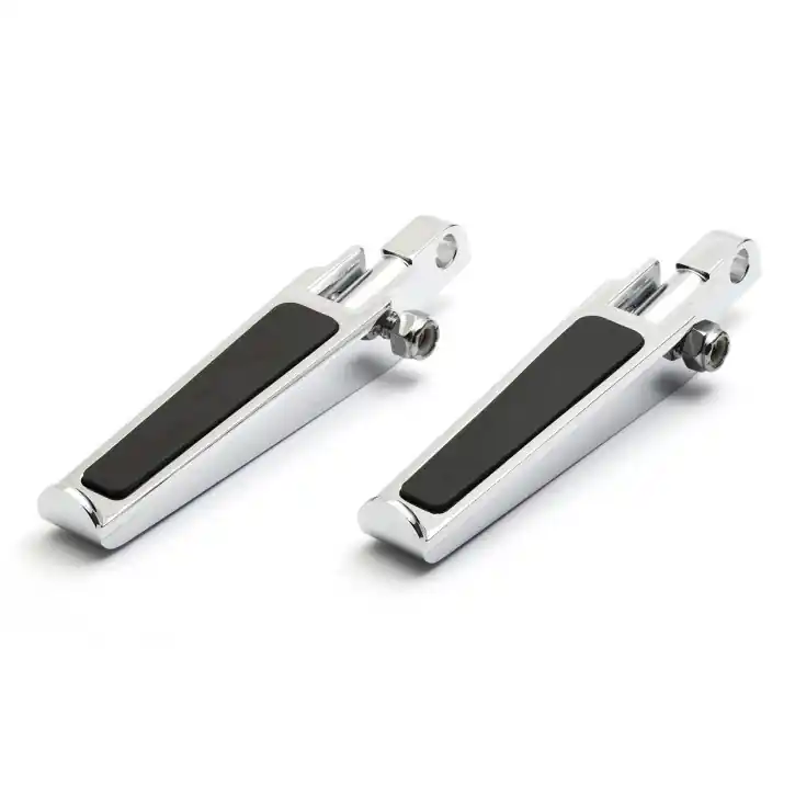 Footpegs Coffin Chrome foldable Neu