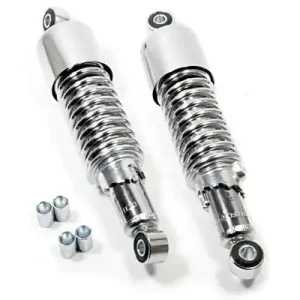 Chromed custom shocks to lower the bike 11" (28 cm) Schneller Versand