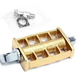 Kickstarter Kicker Pedal Classic Messing Neu