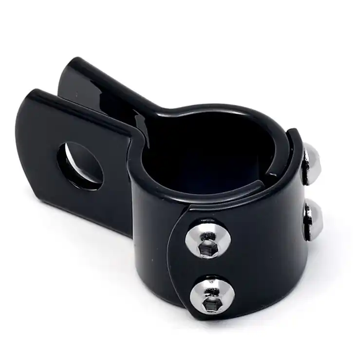 Crash bar clamp 1 1/8 Inch black frame clamp Direkt Vom Hersteller