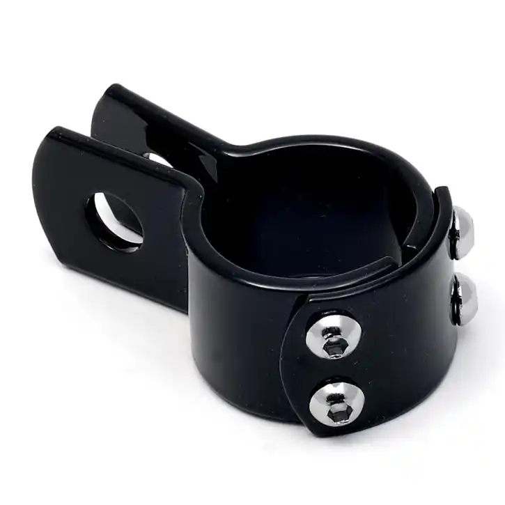 Kostenfreie Lieferung Sturzbügelklemme  1½ Zoll (38 mm) schwarz Rahmenklemme