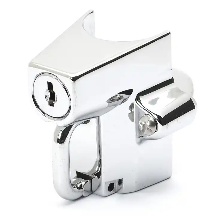 Schnäppchen Helmet lock chrome