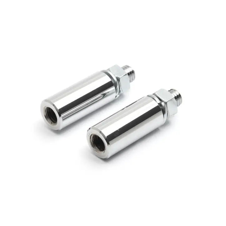 Turn signal extension 30 mm for turn signals with M8 thread,chrome, 2pc Sichere Zahlung