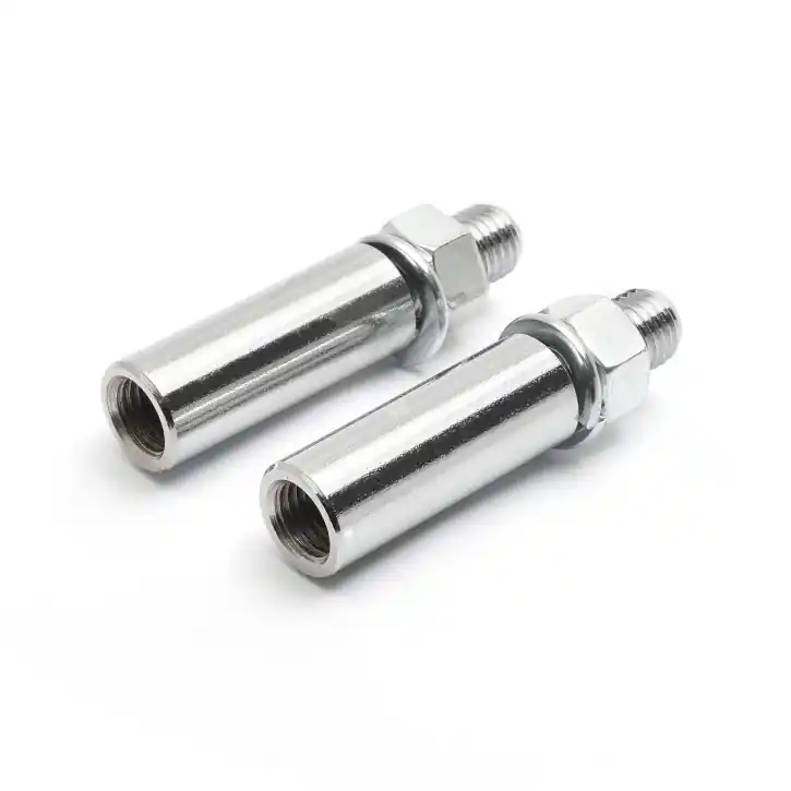 Blinkerverlängerung 37 mm mit M10 Gewinde, chrom, 2 Stk. Versand Am Gleichen Tag