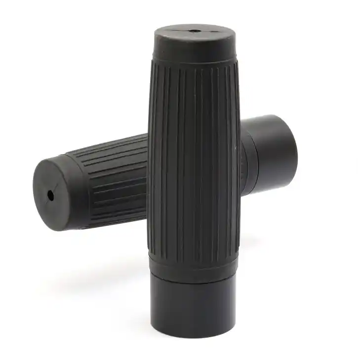 Vintage Grips black/black with metal sleeve 1 inch Expressversand