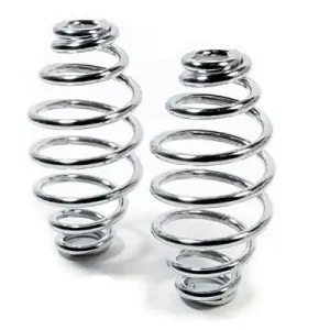 Bestpreis 5" Springs Solo Seat Chrome (2 pcs.)