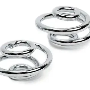 Neuheit 1" Springs Solo Seat Chrome (2 pcs.)