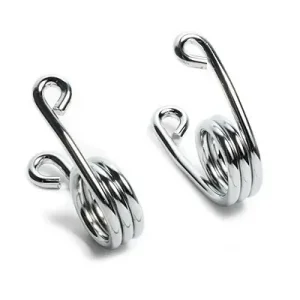 3" Hairpin Spring Solo Seat Chrome - left and right (2 pcs.) Hairspring Wochenendangebot