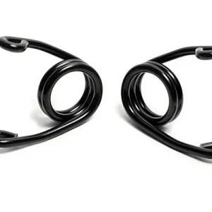 3" Hairpin Spring Solo Seat Black - left and right (2 pcs.) Hairspring Markenware