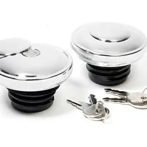 Gas cap 82-95 chromed lockable covered Set Neue Kollektion