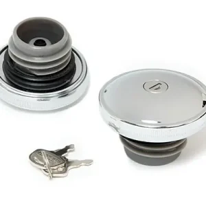Tankdeckel ab 1996 Set Chrom + Schloss Schneller Versand