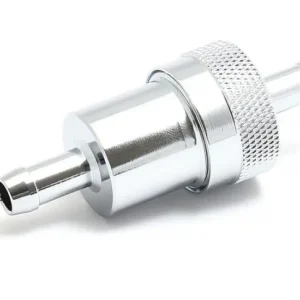In-Line Gas Filter 5/16" High Flow chrome Preisreduziert