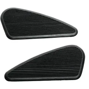 Black Gas Tank Knee Pads Highlight