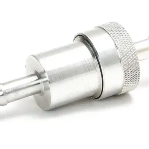 In-Line Gas Filter 5/16" (8mm) High Flow Aluminium Sichere Zahlung