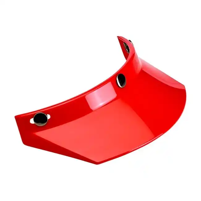 Biltwell Moto Visor red Geprüft