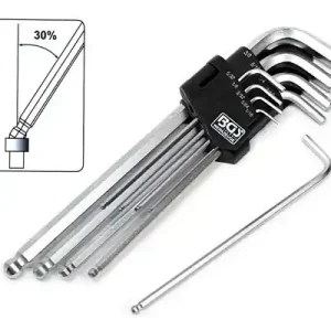 Beliebt BGS Inch Ball Point Hexkey Wrench Set 9PC