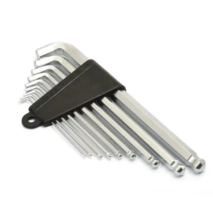 Beliebt 9 piece long hexagon ball end socket wrench set "Allen Key" metric
