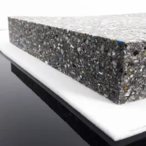 Gratis Versand Complete motorcycle seat kit with 8 cm foam core and raw black artificial leather