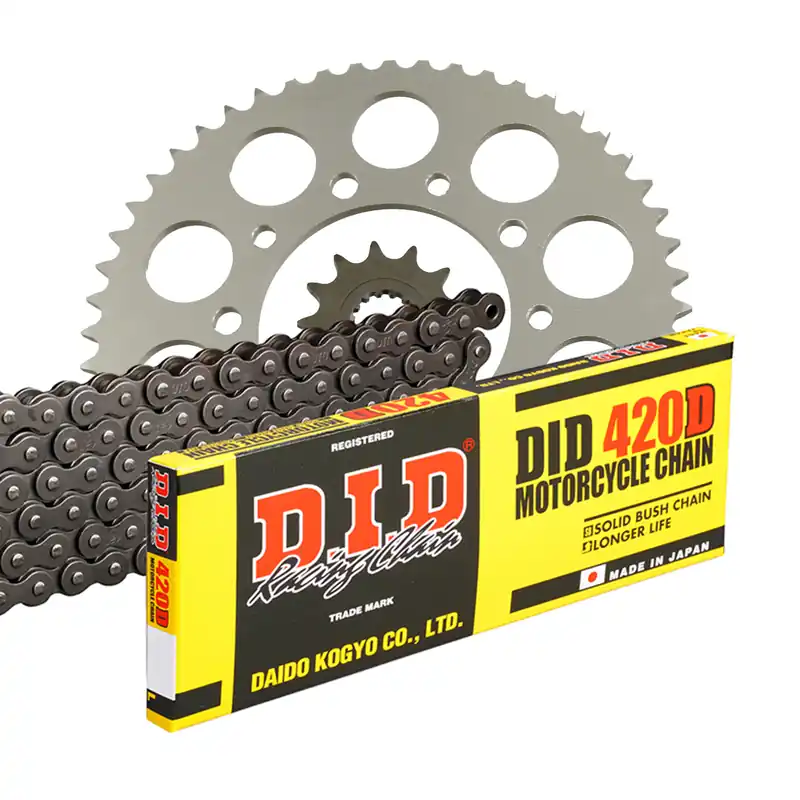 Direktkauf DID Kettenkit (für: Yamaha RD 80 LC I 82-84 ) 420 D