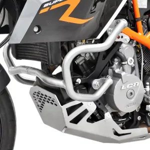 Expressversand IBEX Sturzbügel für KTM 990 SM / SMR / SMT 2008 – 2013 in silber