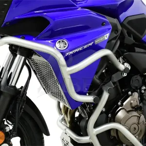 Neuheit IBEX Sturzbügel Verkleidung für Yamaha MT-07 Tracer 2016 – 2019 in silber