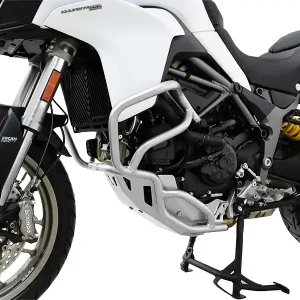 Markenprodukt IBEX Sturzbügel für Ducati Multistrada 950 2017 – 2021 in silber
