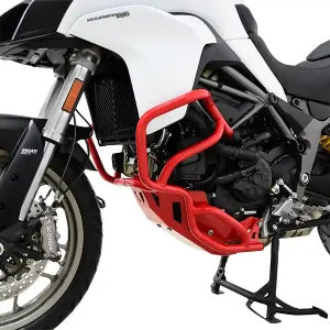 IBEX Sturzbügel für Ducati Multistrada 950 2017 – 2021 in rot Highlight