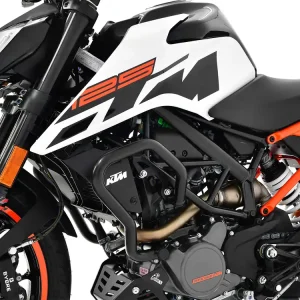 IBEX Sturzbügel für KTM 125 Duke 2017 – 2021 in schwarz Expressversand