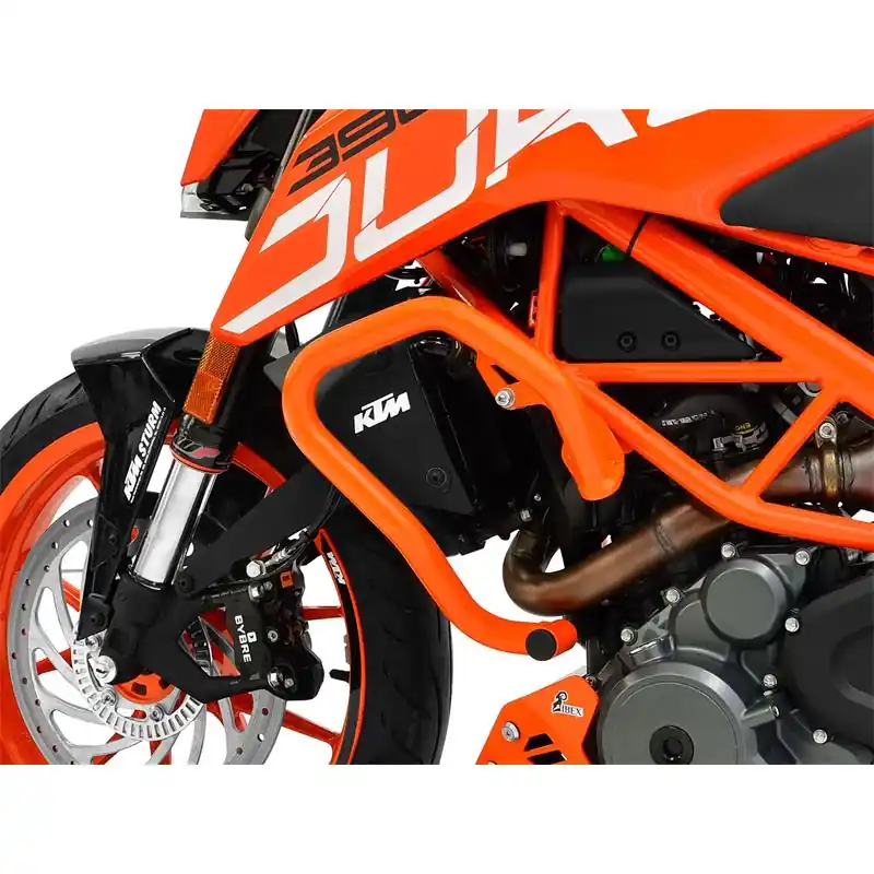Top-Preis IBEX Sturzbügel für KTM 390 Duke 2017 – 2020 in orange