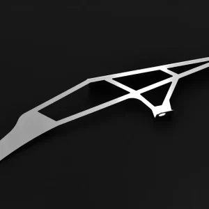 Neu Im Sortiment IBEX Kettenschutz für Kawasaki ZX 10 Tomcat 1988 - 1990 in silber