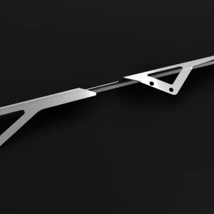 Must-Have IBEX Kettenschutz für Triumph Tiger 1050 2006 - 2012 in silber