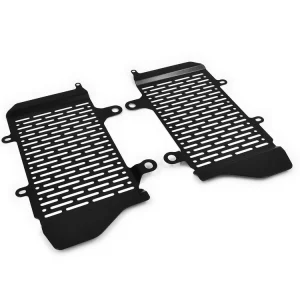 Neu IBEX Kühlerabdeckung für Honda CRF 1100 DL Africa Twin 2020 - 2021 in schwarz