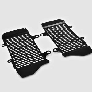 IBEX Kühlerabdeckung für Honda CRF 1100 L Africa Twin Adventure Sport 2020 - 2021 in schwarz Versand Am Gleichen Tag