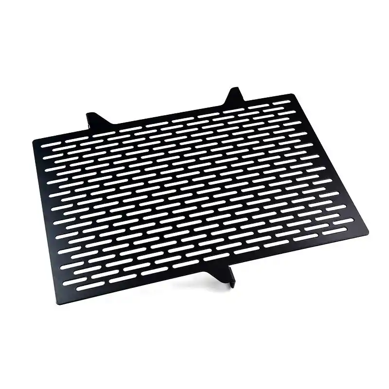 Sofort Bestellen IBEX Kühlerabdeckung für Kawasaki Versys 1000 2012 - 2016 in schwarz