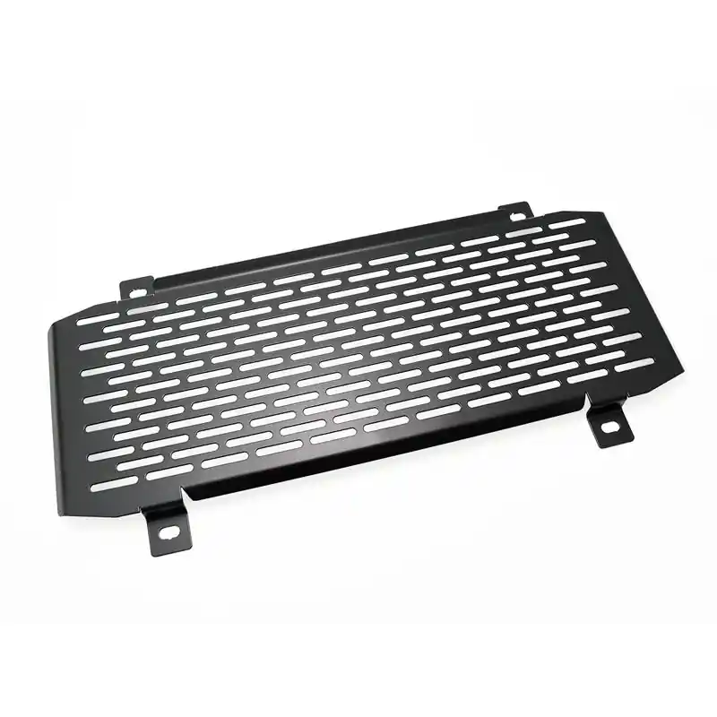 IBEX Kühlerabdeckung für Kawasaki Z 650 2017 - 2019 in schwarz Schneller Versand