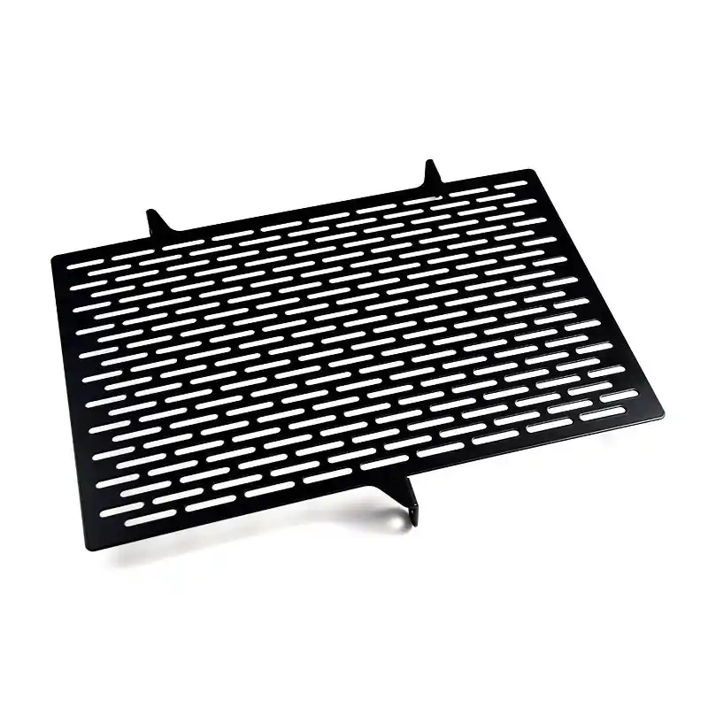 Markenprodukt IBEX Kühlerabdeckung für Kawasaki Z 800 2013 - 2016 in schwarz