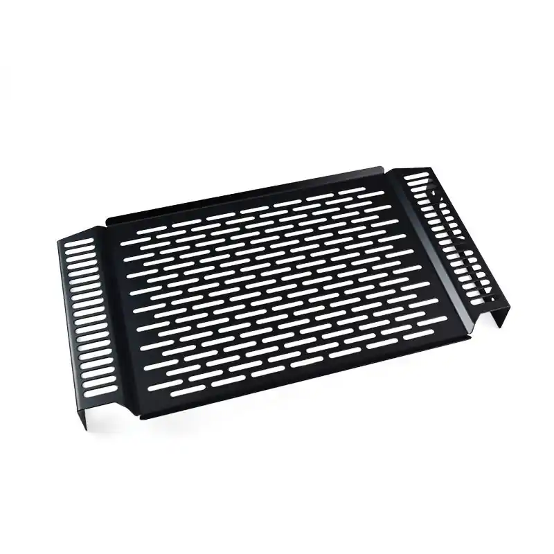 Gratis Versand IBEX Kühlerabdeckung für Yamaha FZ 6 2004 - 2006 in schwarz