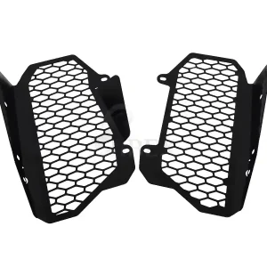 Mega-Angebot IBEX Kühlerabdeckung Pro für Honda CRF 1000 L Africa Twin Adventure 2018 - 2019 in schwarz