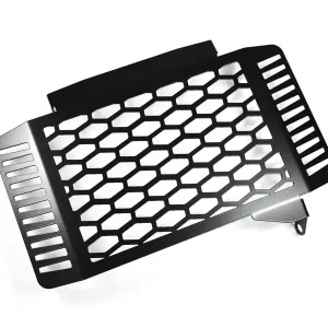 Kostenloser Versand IBEX Kühlerabdeckung Pro für Yamaha MT-125 2014 - 2018 in schwarz