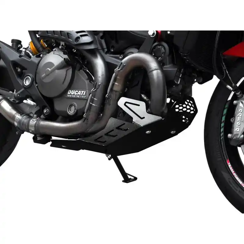 Kostenloser Versand IBEX Motorschutz für Ducati Monster 821 2014 - 2016 in schwarz