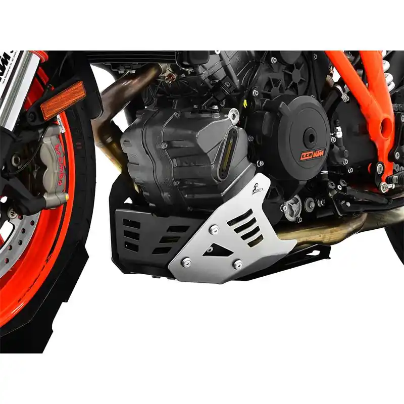 IBEX Motorschutz für KTM 1290 Superduke GT 2016 - 2021 in schwarz/silber Knallerangebot