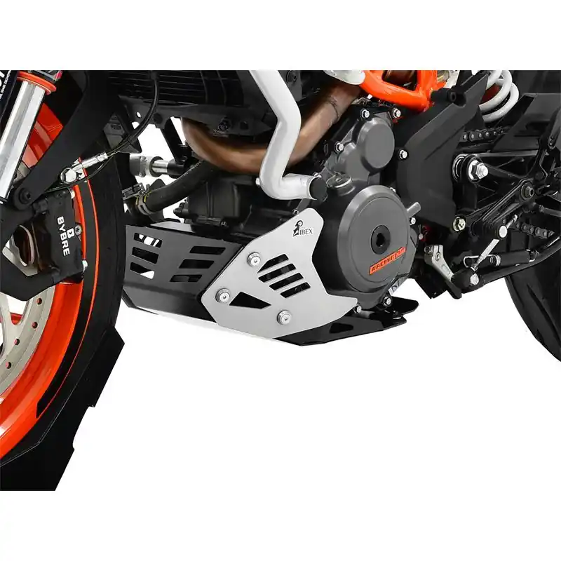 IBEX Motorschutz für KTM 390 Duke 2017 - 2020 in schwarz/silber Letzte Chance