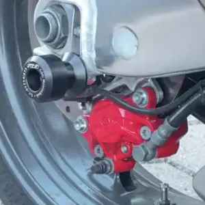 Ausverkauf GSG Kunststoff Hechständeraufnahme / Schwingenschutz für Kawasaki ER6 F 2009 - 2011