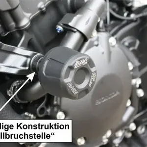 Saisonangebot GSG Ersatzpad rechts für Honda CB - 1000 R (SC80) ab 2021