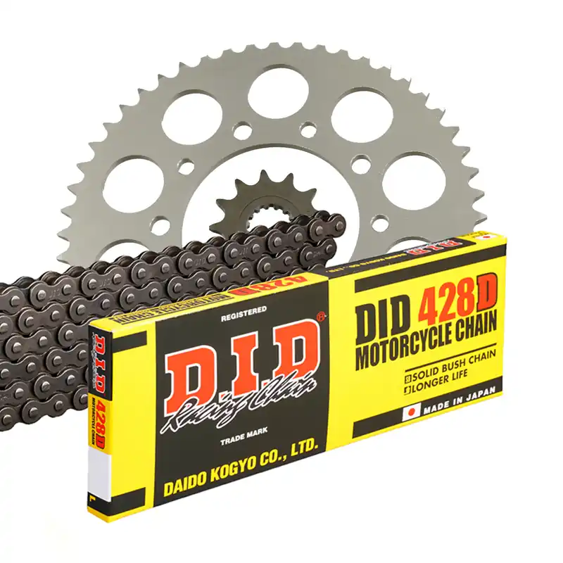 Sofort Bestellen DID Kettenkit (für: Yamaha YZ 85 (17/14 Zoll) 02-03 ) 428 D