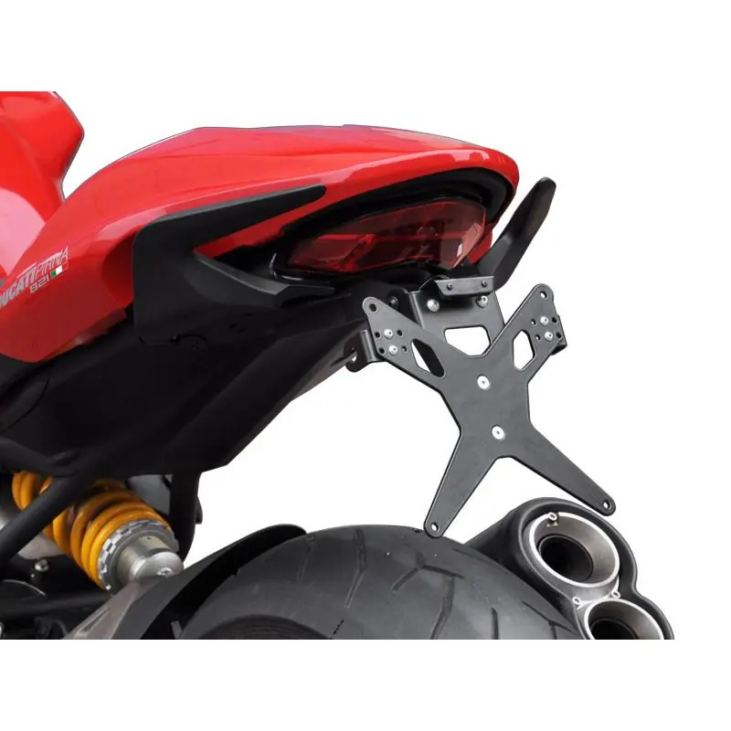 IBEX Kennzeichenhalter X-Line für Ducati Monster 1200 * 2014 - 2016 Sonderaktion